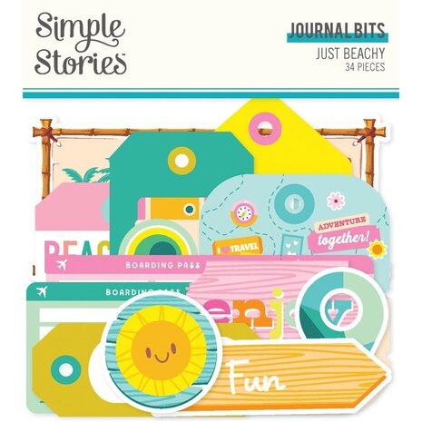 Simple Stories Just Beachy 12x12 Inch Collector's Essential Kit (22301)