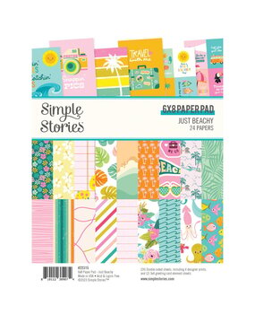 Simple Stories Just Beachy 6x8 Inch Paper Pad (22315) Simple Stories Just Beachy 6x8 Inch Paper Pad (22315)