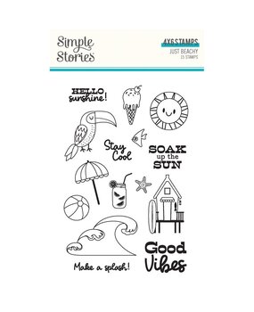 Simple Stories Just Beachy Clear Stamps (22316) Simple Stories Just Beachy Clear Stamps (22316)