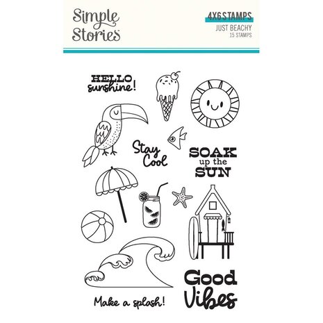 Simple Stories Just Beachy Clear Stamps (22316) Simple Stories Just Beachy Clear Stamps (22316)