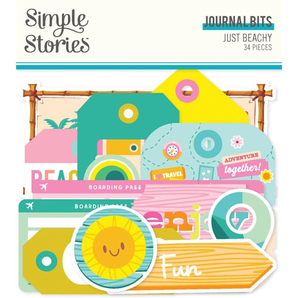 Simple Stories Just Beachy Journal Bits (22319)