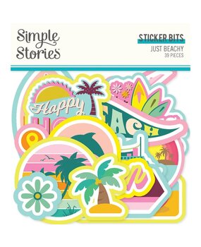 Simple Stories Just Beachy Sticker Bits (22320) Simple Stories Just Beachy Sticker Bits (22320)