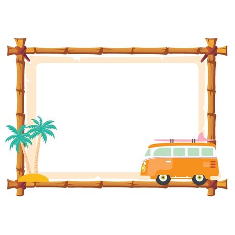 Simple Stories Just Beachy Chipboard Frames (22325) Simple Stories Just Beachy Chipboard Frames (22325)