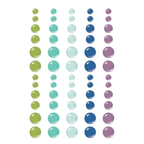 Simple Stories Simple Vintage Essentials Color Palette Glossy Enamel Dots Cool (22243) Simple Stories Simple Vintage Essentials Color Palette Glossy Enamel Dots Cool (22243)