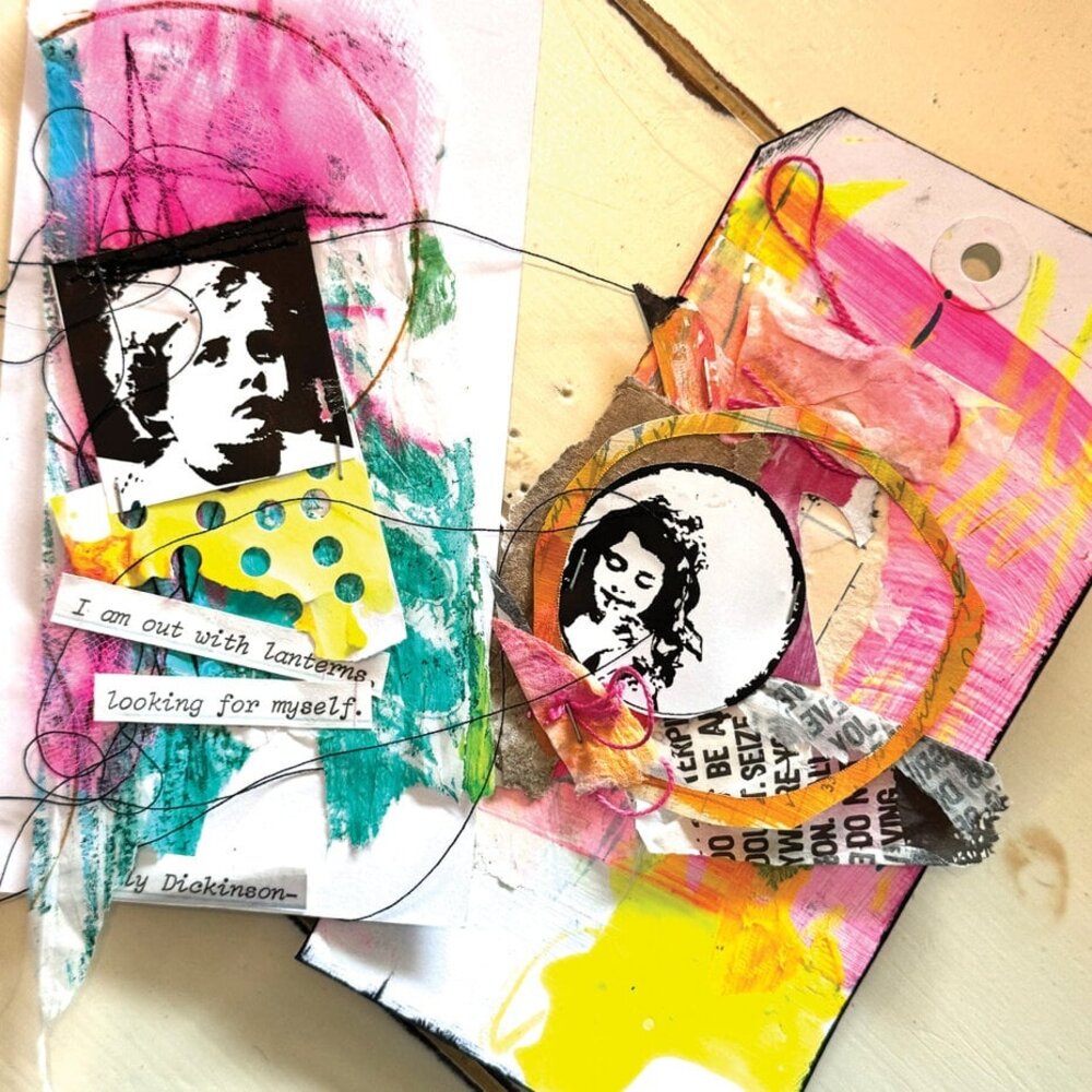 Dina Wakley MEdia Neon Scribble Sticks (MDA85478)