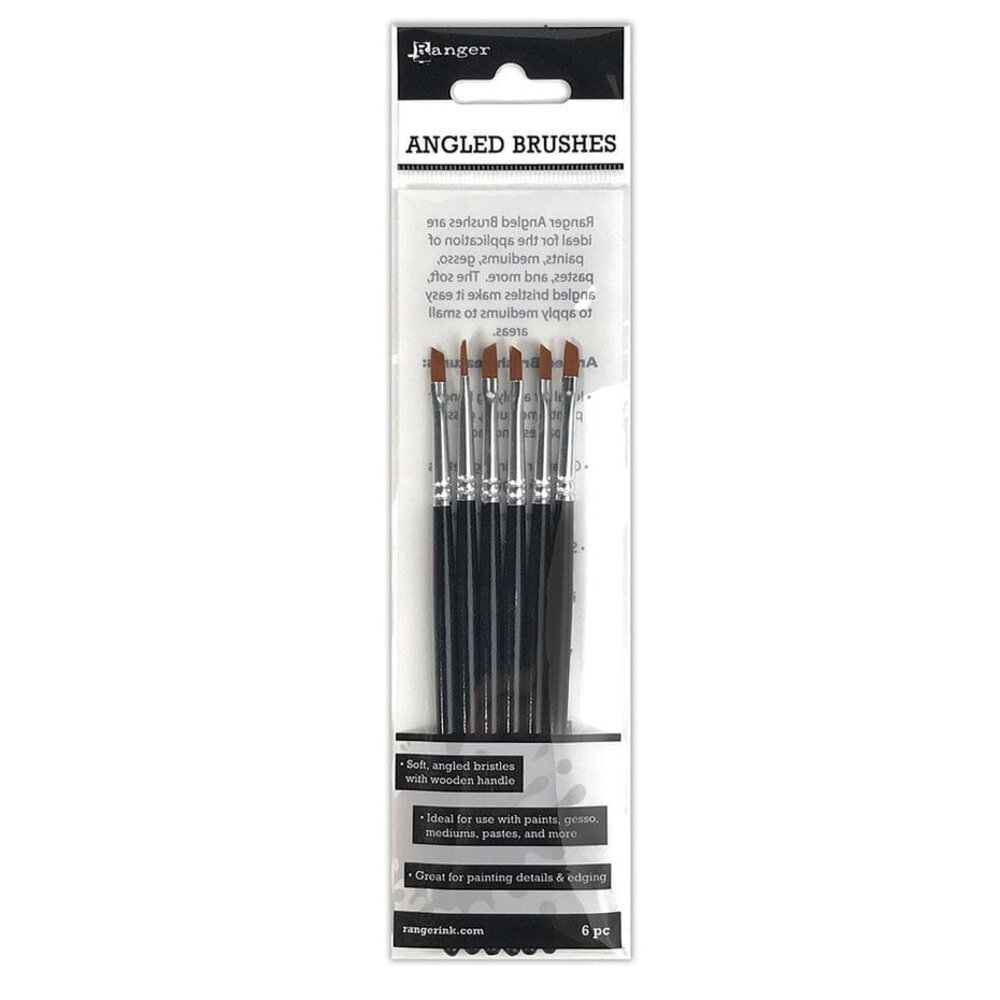 Ranger Angled Brushes (6pcs) (BRU80428) Ranger Angled Brushes (6pcs) (BRU80428)