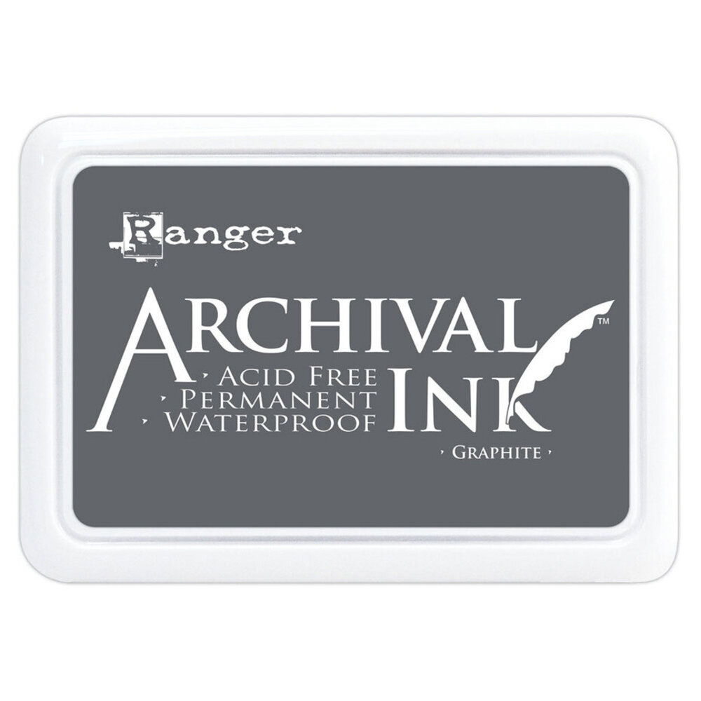 Ranger Archival Ink Pad Graphite (AIP85409) Ranger Archival Ink Pad Graphite (AIP85409)