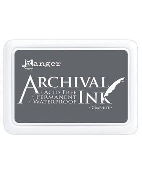 Ranger Archival Ink Pad Graphite (AIP85409) Ranger Archival Ink Pad Graphite (AIP85409)