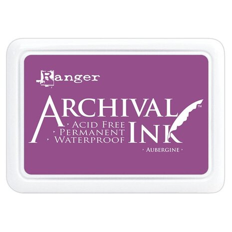 Ranger Archival Ink Pad Aubergine (AIP85751) Ranger Archival Ink Pad Aubergine (AIP85751)
