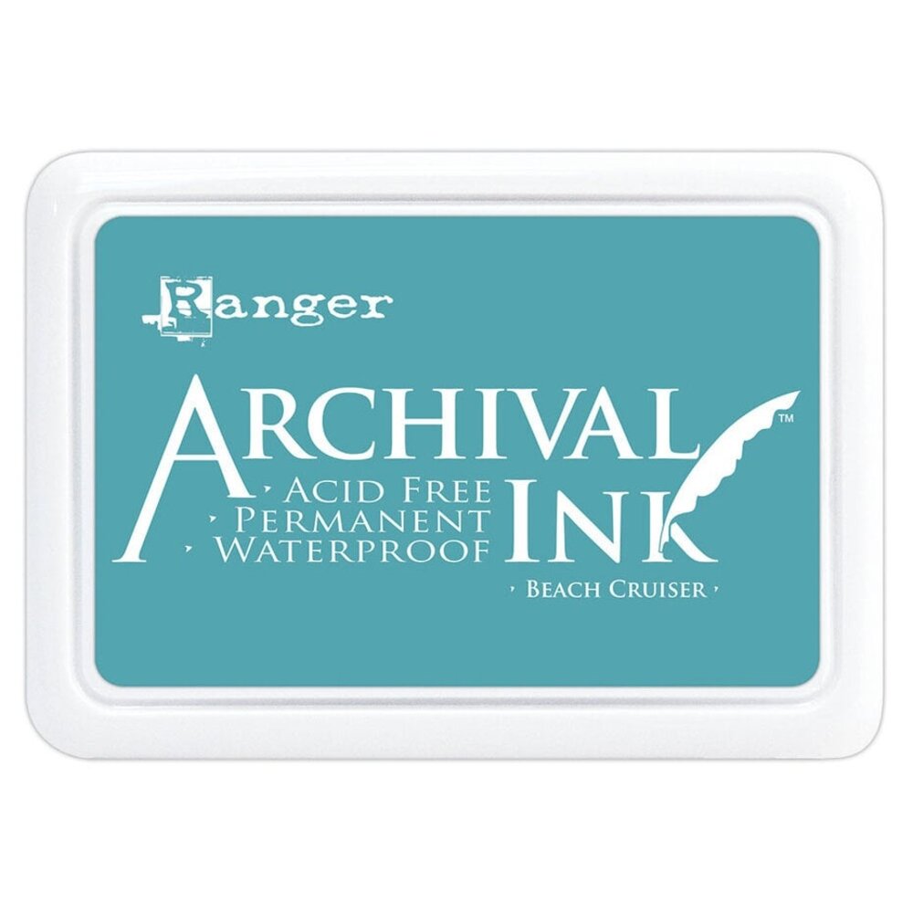 Ranger Archival Ink Pad Beach Cruiser (AIP85768) Ranger Archival Ink Pad Beach Cruiser (AIP85768)
