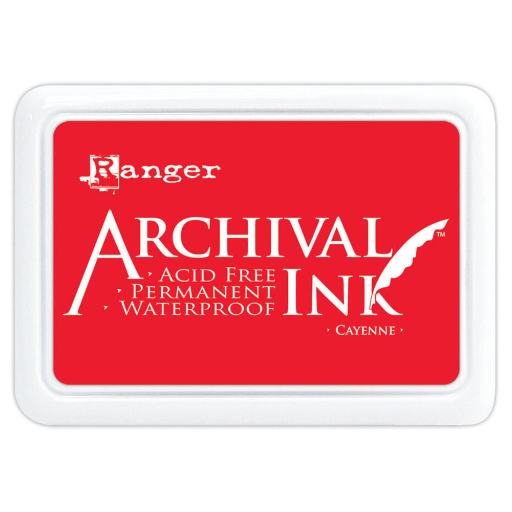 Ranger Archival Ink Pad Cayenne (AIP85775) Ranger Archival Ink Pad Cayenne (AIP85775)