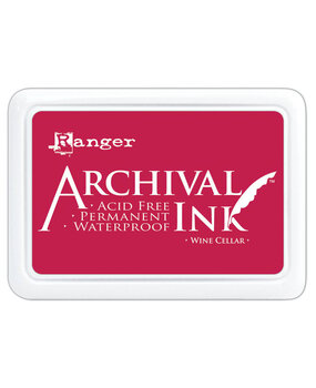 Ranger Archival Ink Pad Wine Cellar (AIP85782) Ranger Archival Ink Pad Wine Cellar (AIP85782)