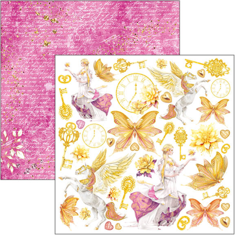 Ciao Bella Papercrafting Etheral 8x8 Inch Paper Pad (CBH073)