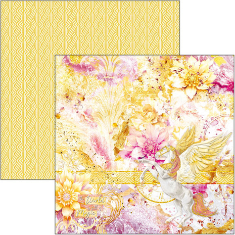 Ciao Bella Papercrafting Etheral 8x8 Inch Paper Pad (CBH073)