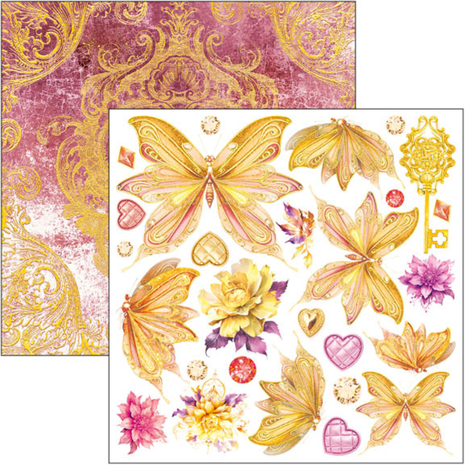 Ciao Bella Papercrafting Ethereal 6x6 Inch Paper Pad (CBQE073)