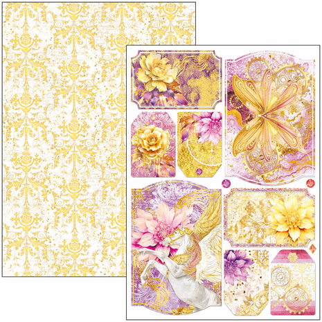 Ciao Bella Papercrafting Ethereal A4 Creative Pad (CBCL073) Ciao Bella Papercrafting Ethereal A4 Creative Pad (CBCL073)