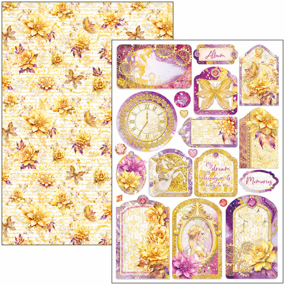 Ciao Bella Papercrafting Ethereal A4 Creative Pad (CBCL073) Ciao Bella Papercrafting Ethereal A4 Creative Pad (CBCL073)