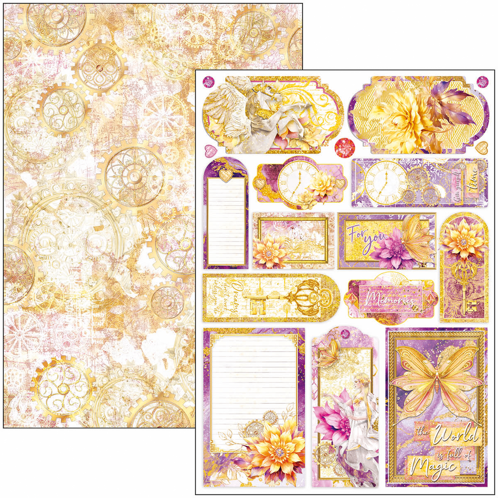 Ciao Bella Papercrafting Ethereal A4 Creative Pad (CBCL073) Ciao Bella Papercrafting Ethereal A4 Creative Pad (CBCL073)