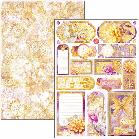 Ciao Bella Papercrafting Ethereal A4 Creative Pad (CBCL073) Ciao Bella Papercrafting Ethereal A4 Creative Pad (CBCL073)
