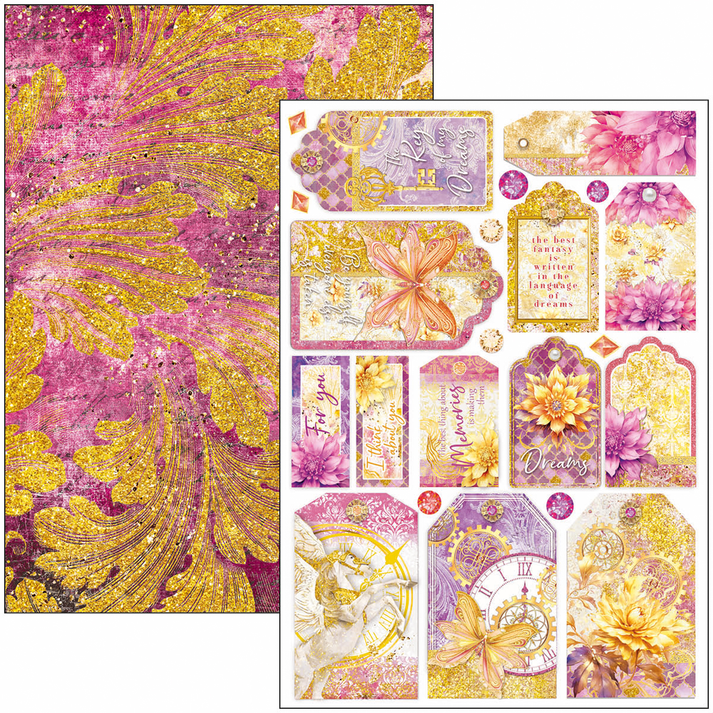 Ciao Bella Papercrafting Ethereal A4 Creative Pad (CBCL073) Ciao Bella Papercrafting Ethereal A4 Creative Pad (CBCL073)