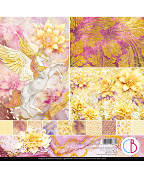 Ciao Bella Papercrafting Ethereal 12x12 Inch Patterns Pad (CBT073) Ciao Bella Papercrafting Ethereal 12x12 Inch Patterns Pad (CBT073)