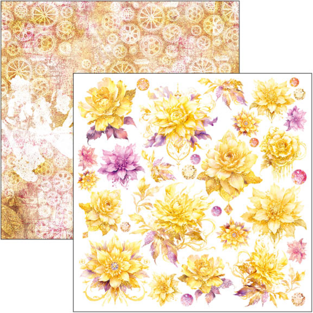 Ciao Bella Papercrafting Ethereal 12x12 Inch Patterns Pad (CBT073) Ciao Bella Papercrafting Ethereal 12x12 Inch Patterns Pad (CBT073)