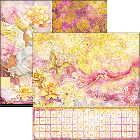 Ciao Bella Papercrafting Ethereal 12x12 Inch Patterns Pad (CBT073) Ciao Bella Papercrafting Ethereal 12x12 Inch Patterns Pad (CBT073)
