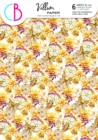 Ciao Bella Papercrafting Ethereal A4 Vellum Paper (CBV012) Ciao Bella Papercrafting Ethereal A4 Vellum Paper (CBV012)