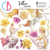 Ciao Bella Papercrafting Ethereal 6x6 Inch Vellum Paper (CBVQ012)