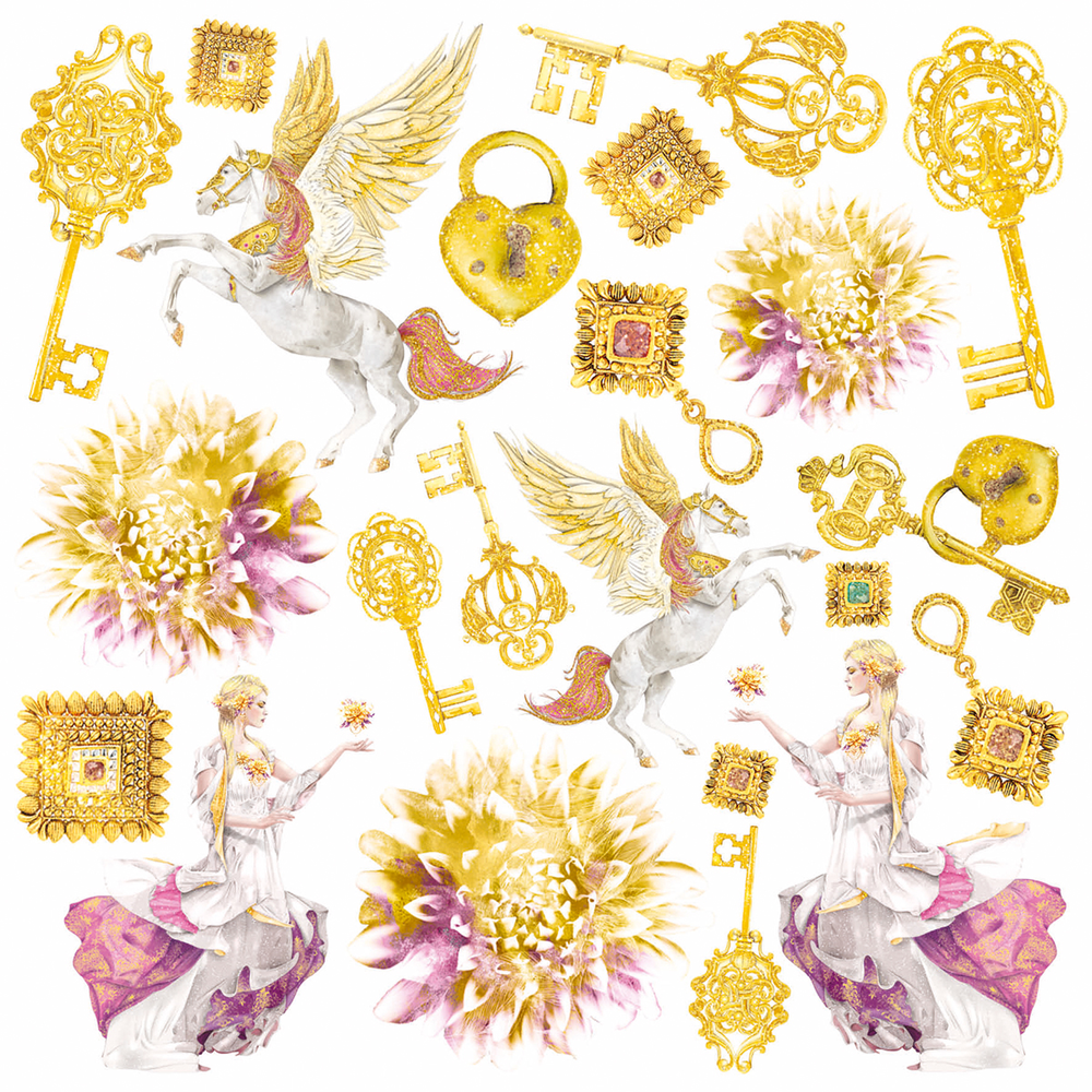 Ciao Bella Papercrafting Ethereal 6x6 Inch Vellum Paper (CBVQ012) Ciao Bella Papercrafting Ethereal 6x6 Inch Vellum Paper (CBVQ012)