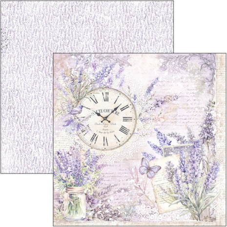 Ciao Bella Papercrafting Morning in Provence 8x8 Inch Paper Pad (CBH074)