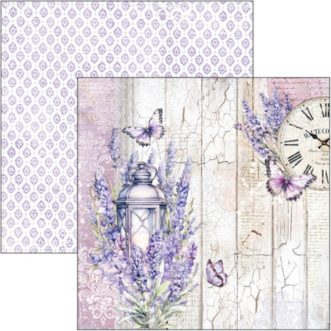 Ciao Bella Papercrafting Morning in Provence 8x8 Inch Paper Pad (CBH074)