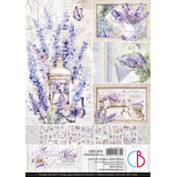 Ciao Bella Papercrafting Morning in Provence A4 Creative Pad (CBCL074)