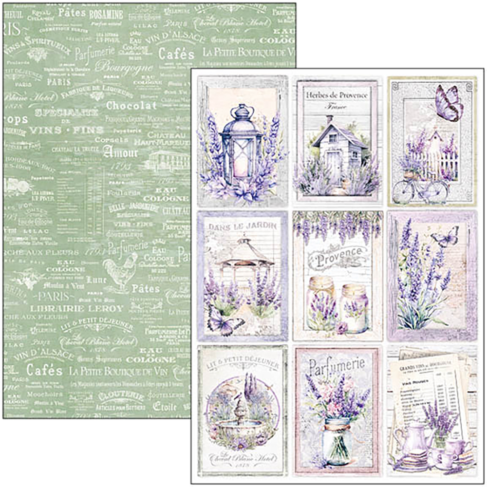 Ciao Bella Papercrafting Morning in Provence A4 Creative Pad (CBCL074) Ciao Bella Papercrafting Morning in Provence A4 Creative Pad (CBCL074)