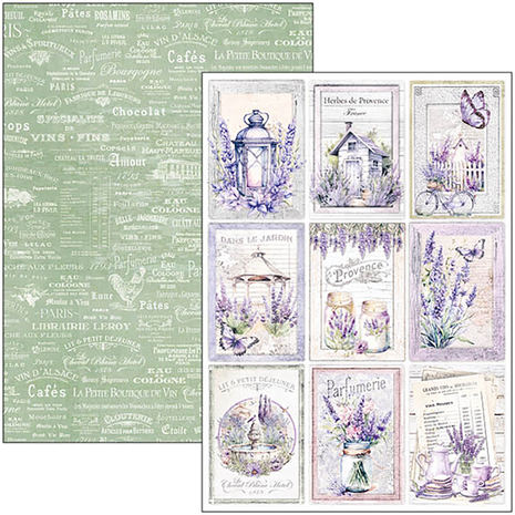 Ciao Bella Papercrafting Morning in Provence A4 Creative Pad (CBCL074) Ciao Bella Papercrafting Morning in Provence A4 Creative Pad (CBCL074)