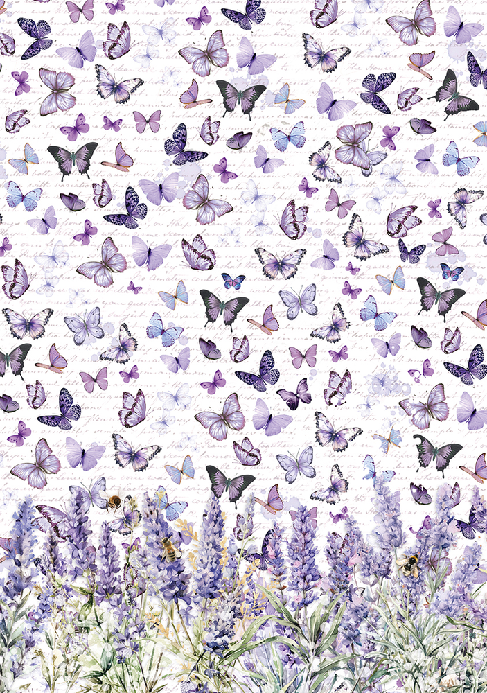 Ciao Bella Papercrafting Morning in Provence A4 Vellum Paper (CBV013) Ciao Bella Papercrafting Morning in Provence A4 Vellum Paper (CBV013)