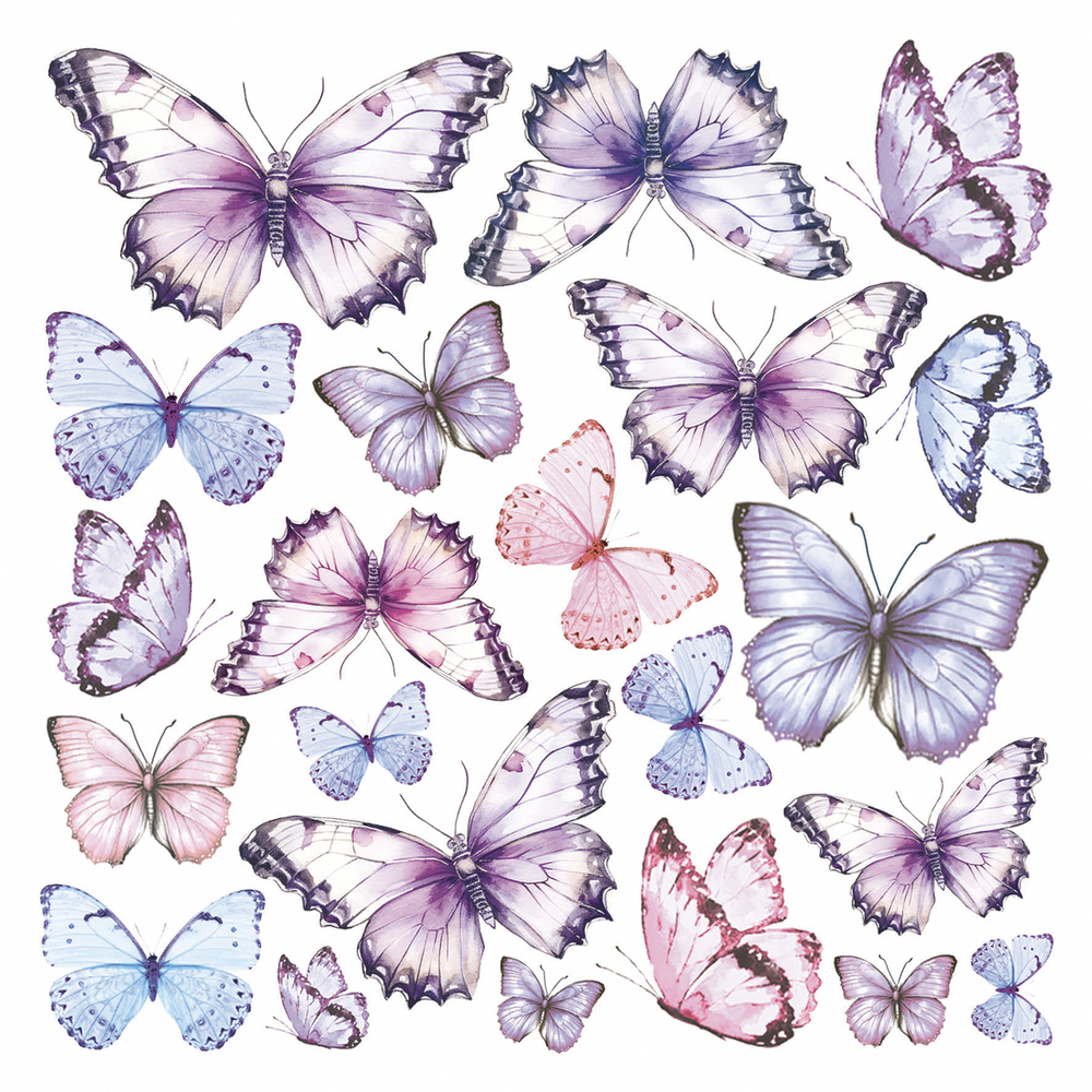 Ciao Bella Papercrafting Morning in Provence 6x6 Inch Vellum Paper (CBVQ013)