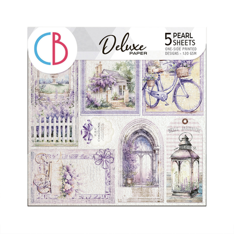 Ciao Bella Papercrafting Morning in Provence 6x6 Inch Deluxe Paper (CBDP003) Ciao Bella Papercrafting Morning in Provence 6x6 Inch Deluxe Paper (CBDP003)