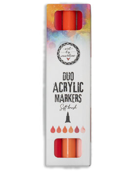 Studio Light Essentials Duo Acrylic Markers Reds (ABM-ES-MARK27)