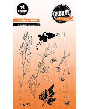 Studio Light Grunge Clear Stamps Botanical Elements (SL-GR-STAMP606) Studio Light Grunge Clear Stamps Botanical Elements (SL-GR-STAMP606)
