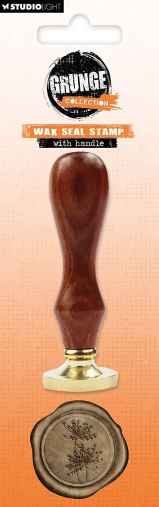 Studio Light Grunge Wax Seal Stamp Thistle (SL-GR-WAX18) Studio Light Grunge Wax Seal Stamp Thistle (SL-GR-WAX18)