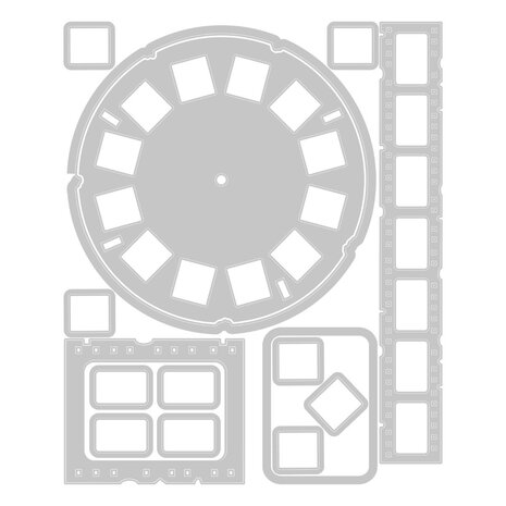 Sizzix Thinlits Die Set Vault Picture Show (666602)