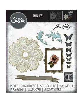 Sizzix Thinlits Die Set Vault Boutique (666607) Sizzix Thinlits Die Set Vault Boutique (666607)