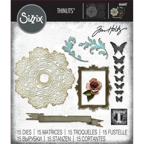 Sizzix Thinlits Die Set Vault Boutique (666607) Sizzix Thinlits Die Set Vault Boutique (666607)
