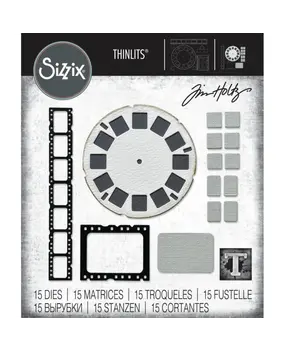 Sizzix Thinlits Die Set Vault Picture Show (666602) Sizzix Thinlits Die Set Vault Picture Show (666602)