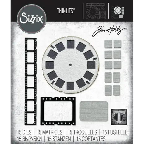 Sizzix Thinlits Die Set Vault Picture Show (666602)