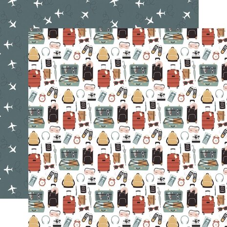 Echo Park Let's Take The Trip 12x12 Inch Collection Kit (LTT364016) Echo Park Let's Take The Trip 12x12 Inch Collection Kit (LTT364016)