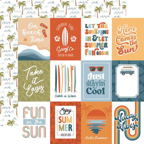 Echo Park Summer Vibes 12x12 Inch Collection Kit (SV365016)