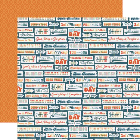 Echo Park Summer Vibes 12x12 Inch Collection Kit (SV365016)