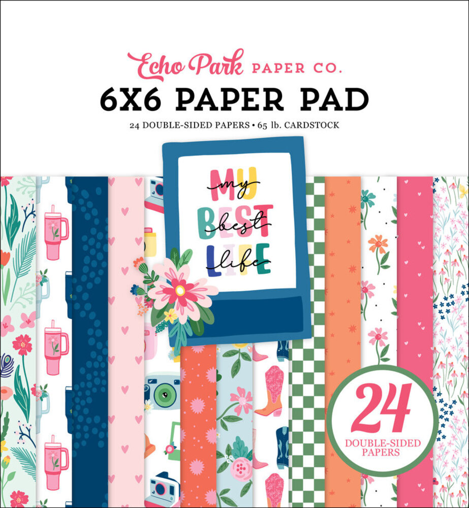 Echo Park My Best Life 6x6 Inch Paper Pad (MBL367023)